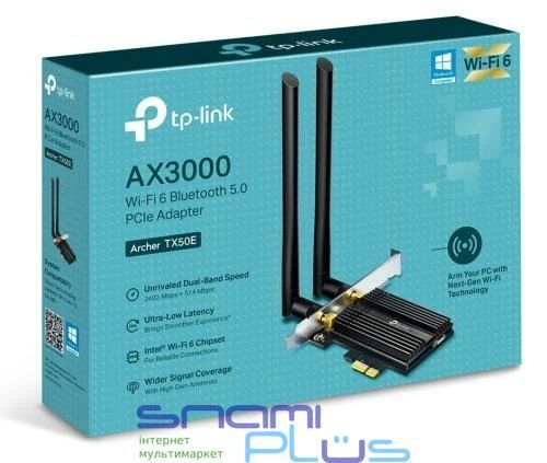 Мережева карта PCI-E TP-Link Archer TX50E 274890 фото