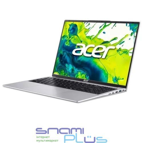 Ноутбук 16" Acer Aspire Lite AL16-54P-54U7 (NX.DK6EU.002) Silver, Core 5 120U, 16Gb, 512Gb, Linux 328816 фото
