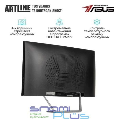 Моноблок Artline Business M74, Black/Silver, 27" FHD, R5 5500GT, 16Gb, 480Gb SSD, V7, DOS (M74v25) 327948 фото