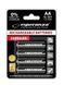 Аккумулятор AA, 2600 mAh, Esperanza, Black, 4 шт, 1.2V, Blister (EZA106) 245164 фото 2