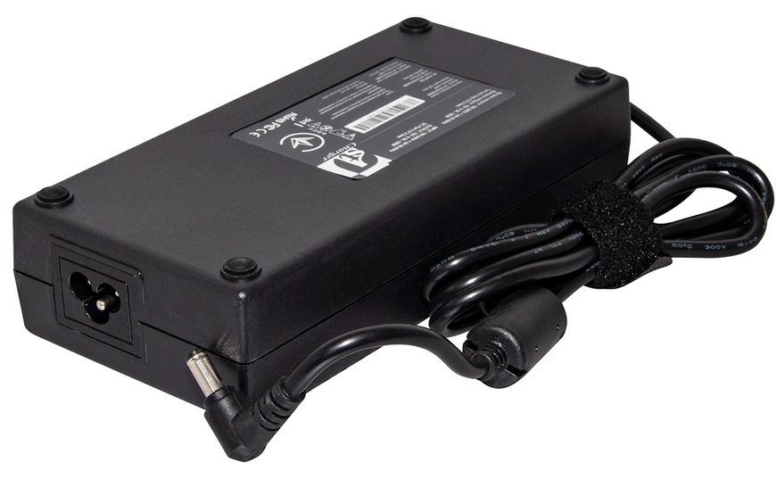 Блок питания 1stCharger для ноутбуков Asus 180W 19V 9.5A 5.5x2.5 силовой кабель Retail BOX (AC1STAS180WB) 220473 фото