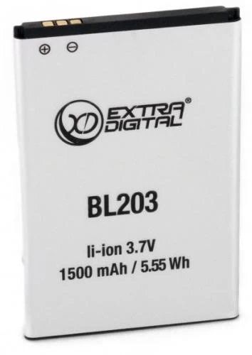 Акумулятор Lenovo BL203, Extradigital, 1500 mAh (BML6359) 212309 фото