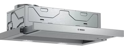 Витяжка кухонна Bosch DFM064W54, Grey, вбудована, телескопічна, 389 м3/ч, 3 швидкості, ширина 59.8 см, глибина 29-45.5 см 236989 фото