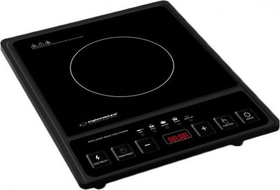 Настільна плита Esperanza EKH011, Black, 2000W, індукційна, 6 режимів, керування кнопкове, розпізнавання розміру посуду, автовідключення 253171 фото