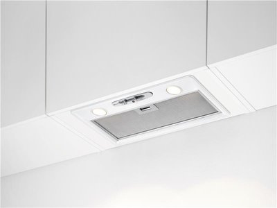 Витяжка кухонна Electrolux LFG525W, White, вбудована, керування механичне, 600 м3/год, 3 швідкості, освітлення, 52х24.5х28.5 см 255818 фото