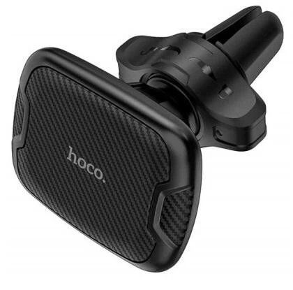 Автодержатель для телефона Hoco CA65 Sagittarius magnetic Black, крепление на дефлектор 219385 фото