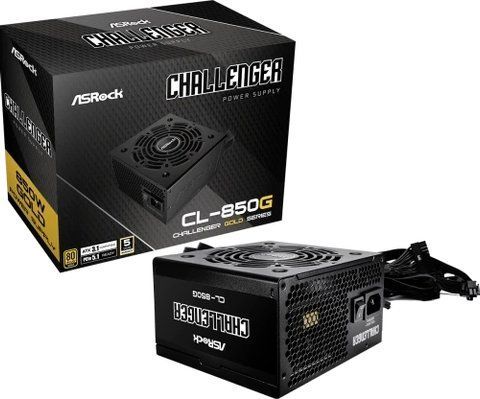 Блок живлення 850 Вт, ASRock CL-850G, Black, 80+ Gold 310490 фото
