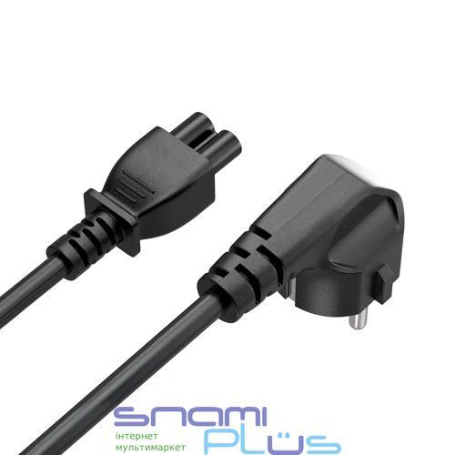 Кабель живлення від мережі PC-186, Black, 1.8 м, ColorWay, C5 (CW-CBP083-BK) 314148 фото