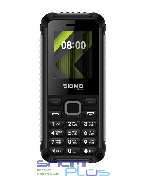 Мобильный телефон Sigma mobile X-style 18 Track, Black/Gray, 2 Mini-SIM, дисплей 1.77' цветной (128x160), моноблок, MicroSD (до 32 ГБ), FM, 1000 mAh 216729 фото