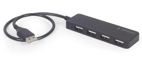 Хаб USB Gembird UHB-U2P4-06, Black 259223 фото