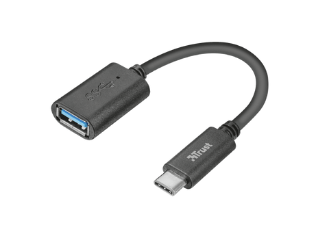 Адаптер Trust, Black, USB 3.0 (F) - USB 3.1 Type C (M) (20967) 192549 фото