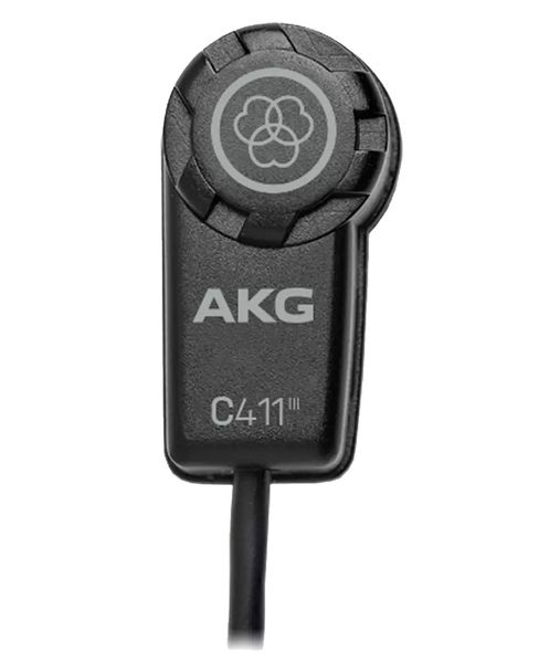 Мікрофон AKG C411 L, Black, 3-pin mXLR, конденсаторний, вісімка 261961 фото