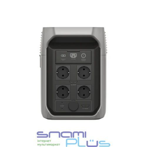 Зарядная станция EcoFlow DELTA 3 1500, Black/Grey, 1800 Вт / 1536 Вт/ч (EFDELTA1500-EU) 302909 фото