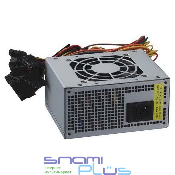 Блок питания 400 Вт, GameMax ATX-400W SFX, 8 см, 2xMolex / 2xSATA / 1x4+4-pin / 1x20+4-pin 216789 фото