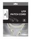 Патч-корд 1.5 м, UTP, Grey, Cablexpert, Cat.6, Cu, PVC (PP6U-CU-1.5M) 315253 фото 2