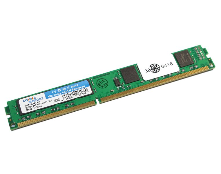 Память 4Gb DDR3, 1600 MHz, Golden Memory, 11-11-11-28, 1.35V (GM16LN11/4) 160055 фото