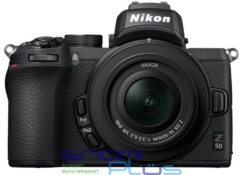 Дзеркальний фотоапарат Nikon Z50 + FTZ adapter Black (VOA050K001) 232462 фото