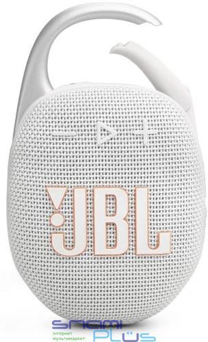 Колонка портативная 1.0 JBL Clip 5 White 286512 фото