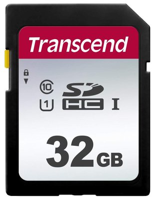 Карта пам'яті SDHC, 32Gb, Transcend 300S, Class10 UHS-I, до 100/20 MB/s (TS32GSDC300S) 170622 фото