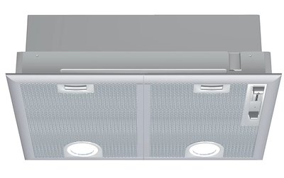 Витяжка кухонна Siemens LB55565, Silver, вбудована, 618 м3/год, слайдерне керування, 4 швидкості, ширина 53 см, глибина 38 см 236997 фото