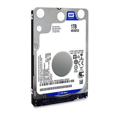 Жорсткий диск 2.5' 1Tb Western Digital Blue, SATA3, 128Mb, 5400 rpm (WD10SPZX) 158065 фото