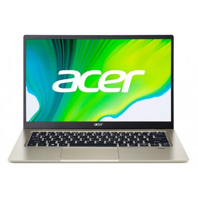 Ноутбук 14' Acer Swift 1 SF114-34 (NX.A7BEU.00P) Safari Gold 14' FullHD 1920x1080 IPS матовий, Intel Pentium N6000 1.1-3.3GHz, RAM 8GB, SSD 256GB, Intel UHD Graphics, noDVD, DOS, підсвічування клавіатури 243879 фото