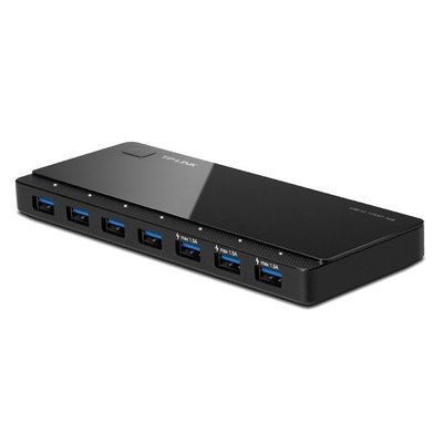 USB 3.0 концентратор TP-Link UH700, Black, 7 портів, до 480 Мбіт/с 179109 фото