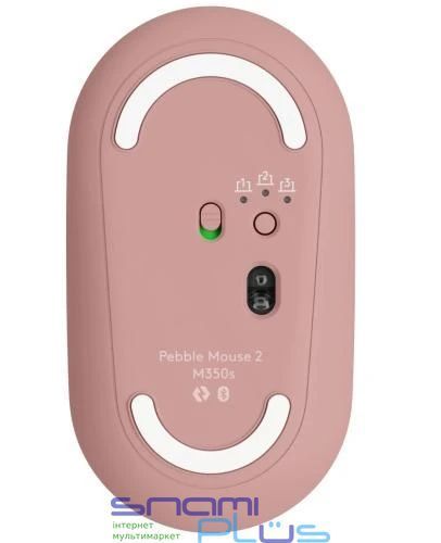 Миша бездротова Logitech Pebble Mouse 2 M350s, Tonal Rose (910-007014) 277498 фото