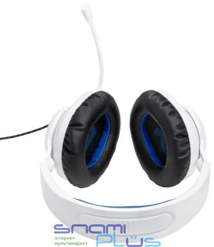 Наушники JBL Quantum 100P Console, White (JBLQ100PWHTBLU) 270562 фото