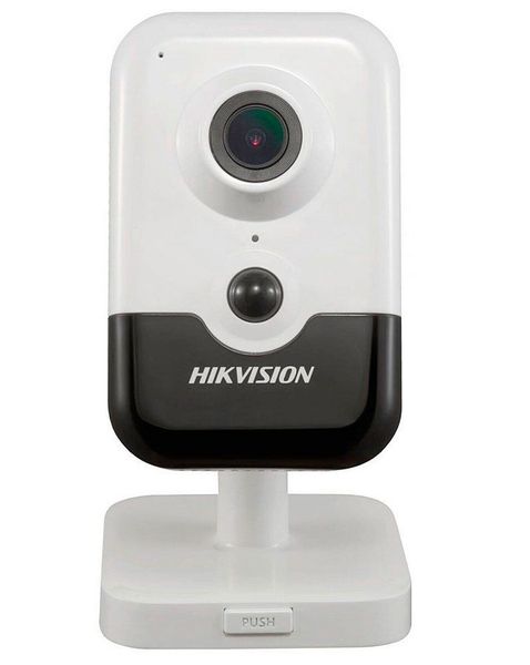 IP камера Hikvision DS-2CD2443G2-I (4 мм), 4 Мп, 1/3' CMOS, 2688x1520, день/ніч, ІЧ підсвічування до 10 м, RJ45, Micro SD, мікрофон та динамік, PoE, 102.9х65.2х32.6 мм 237466 фото