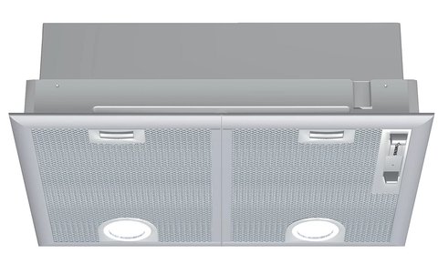 Витяжка кухонна Siemens LB55565, Silver, вбудована, 618 м3/год, слайдерне керування, 4 швидкості, ширина 53 см, глибина 38 см 236997 фото