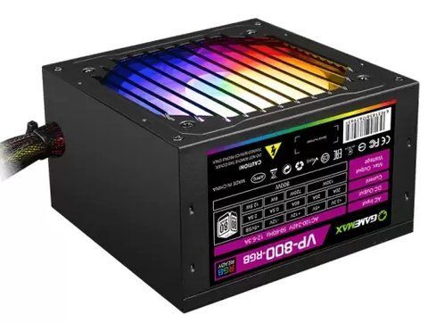 Блок живлення 800 Вт, GameMax VP-800 RGB, Black (VP-800-RGB) 217802 фото