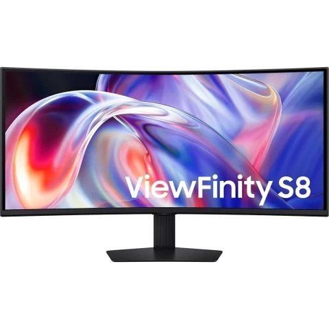 Монитор изогнутый 40" Samsung ViewFinity S8, Black (LS40H850TAIXUA) 330466 фото