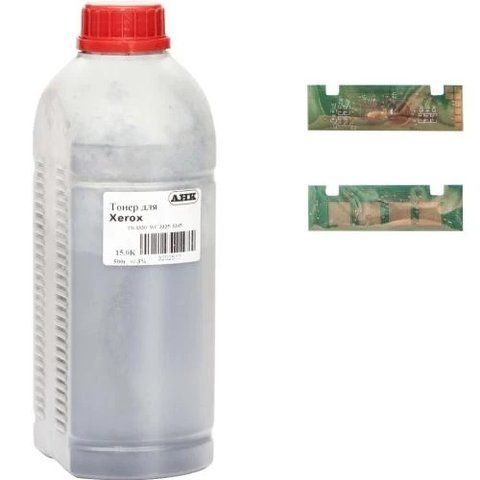 Тонер + чип Xerox Phaser 3330, WorkCentre 3335/3345, Black, 500 г / 15 000 копий, AHK (3202680) 275940 фото