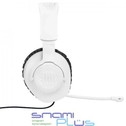 Наушники JBL Quantum 100P Console, White (JBLQ100PWHTBLU) 270562 фото