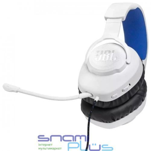 Наушники JBL Quantum 100P Console, White (JBLQ100PWHTBLU) 270562 фото