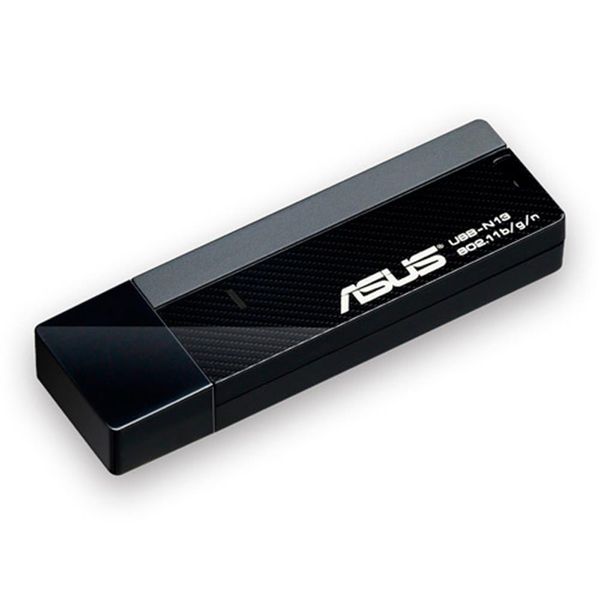 Мережевий адаптер Asus USB-N13, USB 2.0, Wi-Fi 802.11b/g/n, 2.4GHz, до 300 Mb/s 200310 фото