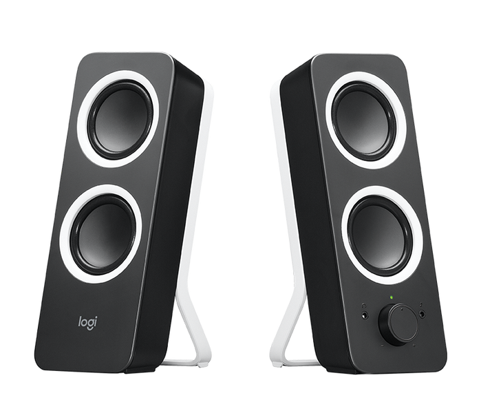 Колонки 2.0 Logitech Z200, Black, 5 Вт, 3.5 мм, роз'єм для навушників, роз'єм лінійного аудіовходу (980-000810) 202361 фото