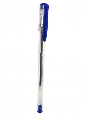 Ручка гелева 0.5 мм, H-Tone, синя, 40 од (JJ20201-blue) 247153 фото