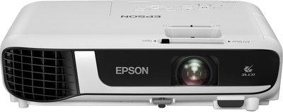 Проектор Epson EB-X51 (V11H976040), White, 3LCD, 1024x768 (4:3), 3800 лм, 15 000:1, VGA/HDMI, PAL/NTSC/SECAM/HDTV, 233x302x77 мм, 2.5 кг (лампа ELPLP97) 217573 фото
