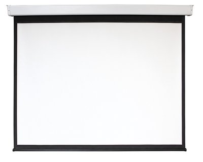 Екран настінний 2E, 120', 4:3, 240х180 см, моторизований механізм, матове біле полотно, укріплене скловолокном, 15 кг (0043120E) 210929 фото