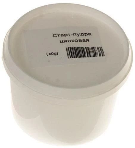 Старт-пудра цинковая, 50 г, для фотобарабанов, в бутылке, AHK (3202762) 175357 фото