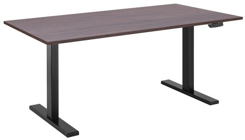 Комп'ютерний стіл 2E СЕ150W, Dark Wood, стільниця 150 x 75 см, ламіноване ДСП, регульована висота 620 - 1280 мм, до 80 кг (2E-CE150WDARK-MOTORIZED) 277507 фото
