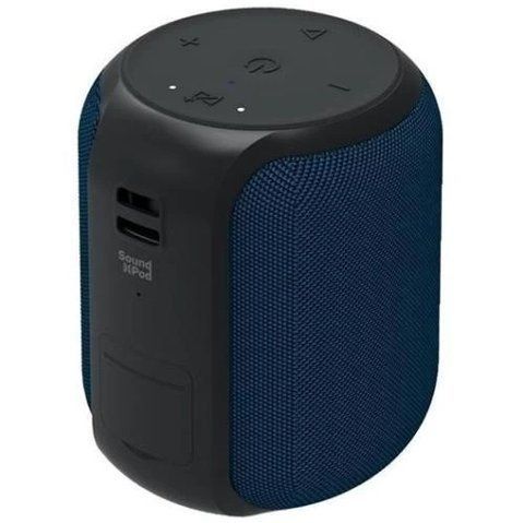 Колонка портативная 2E SoundXPod TWS MP3 Wireless Waterproof Blue (2E-BSSXPWBL) 237149 фото