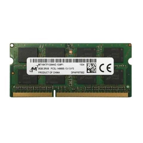 Память SO-DIMM, DDR3, 8Gb, 1866 MHz, Micron, 1.35V (MT16KTF1G64HZ-1G9P1) 329663 фото