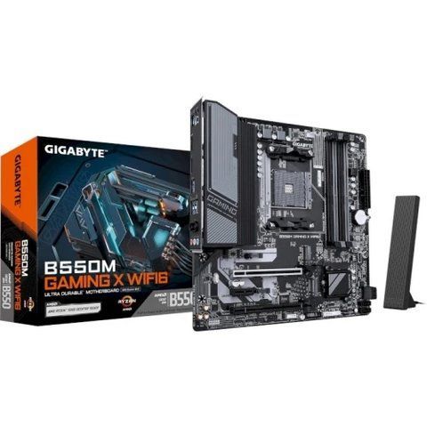 Мат.плата AM4 (B550) Gigabyte B550M GAMING X WIFI6 307272 фото