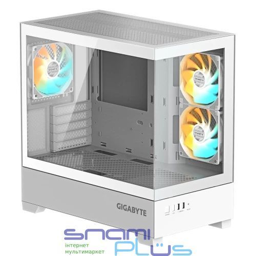 Корпус Gigabyte C201 PANORAMIC ICE, White (GB-C201PI) 309966 фото