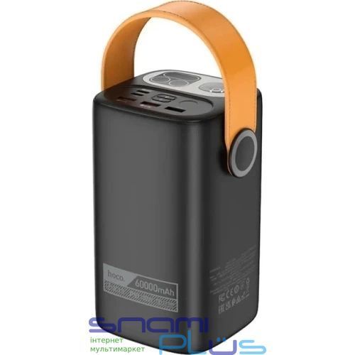 Універсальна мобільна батарея 60000 mAh, Hoco DB160 "Astrum", Black, 100 Вт 319647 фото
