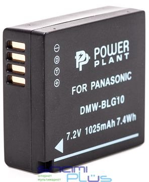 Аккумулятор Panasonic DMW-BLG10, DMW-BLE9, PowerPlant, 1025 mAh / 7.2 V, Li-Ion (DV00DV1379) 244726 фото