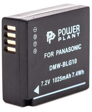 Акумулятор Panasonic DMW-BLG10, DMW-BLE9, PowerPlant, 1025 mAh / 7.2 V, Li-Ion (DV00DV1379) 244726 фото